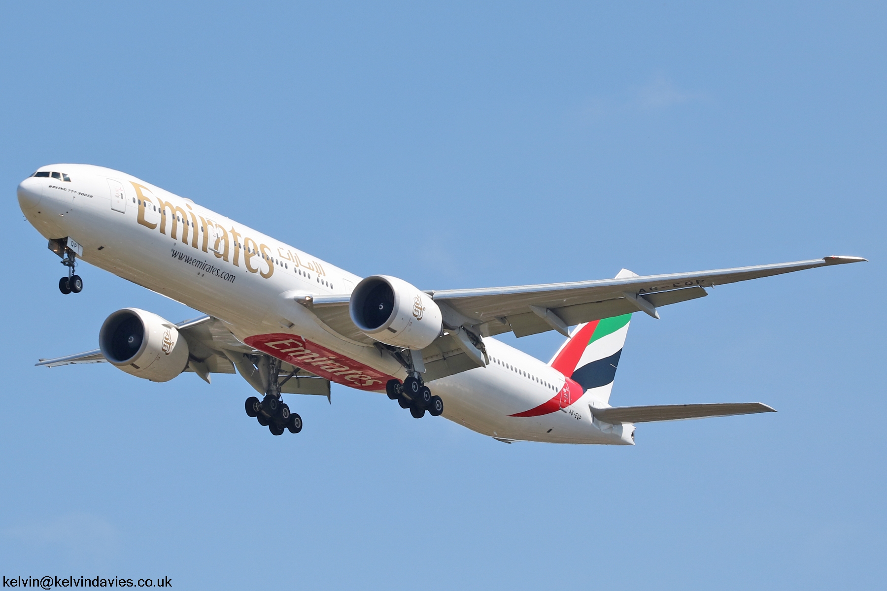 Emirates 777 A6-EQP