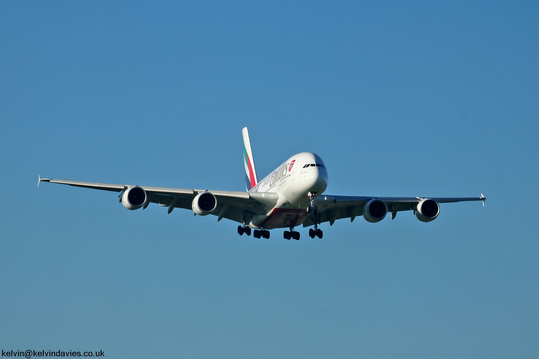 Emirates A380 A6-EUA