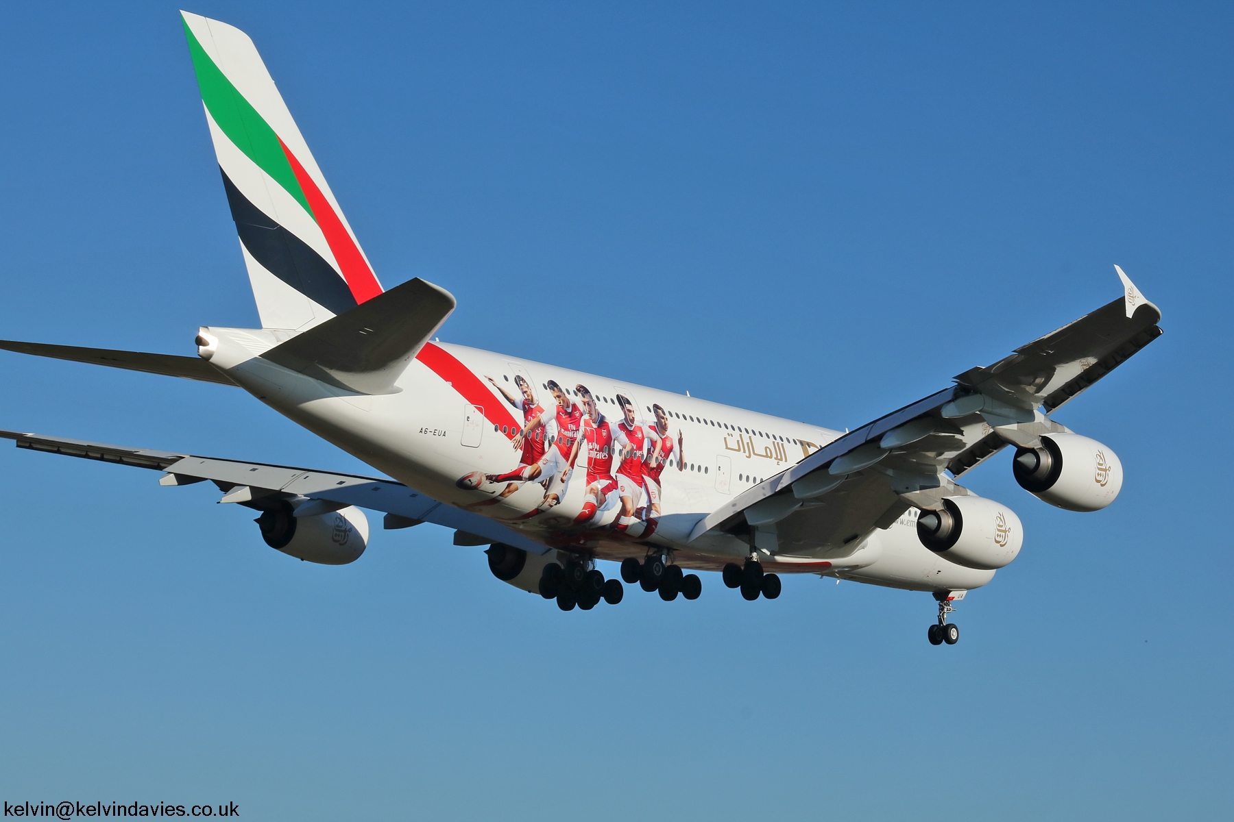 Emirates A380 A6-EUA