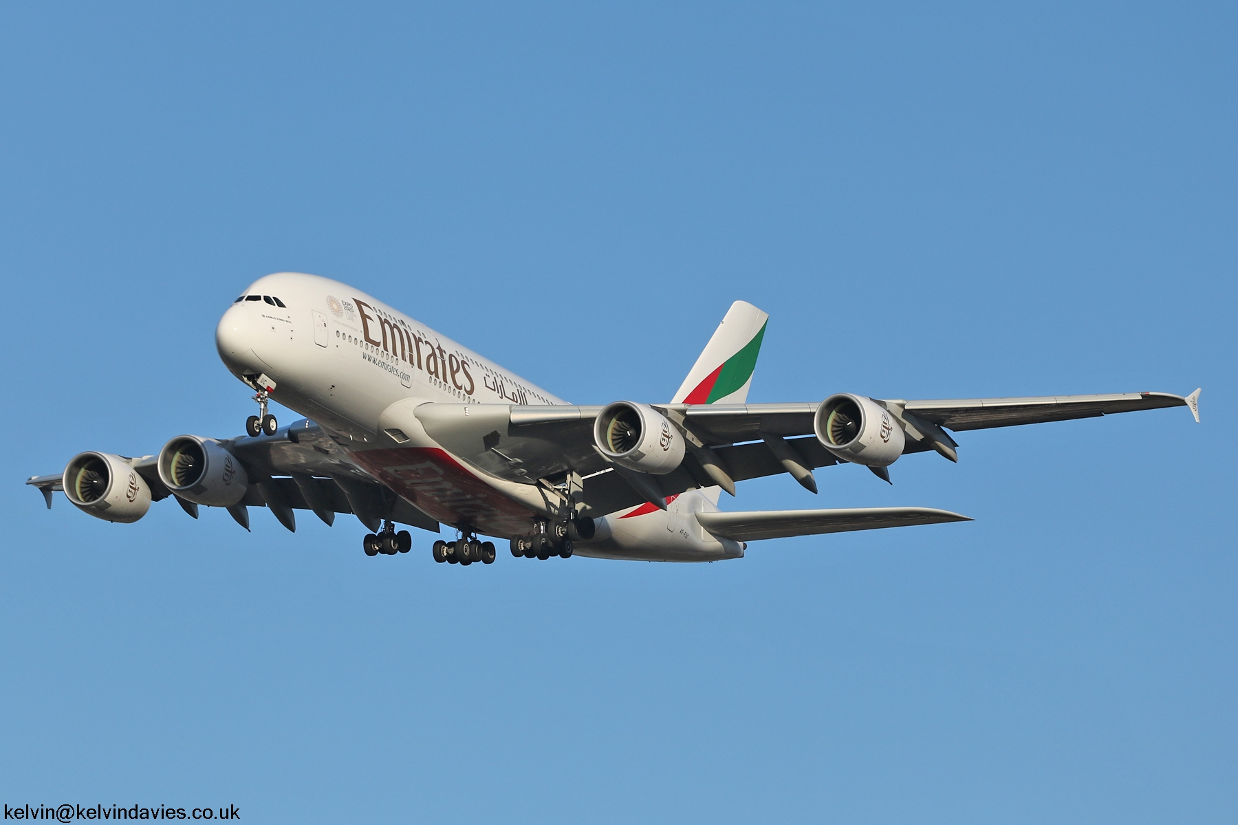 Emirates A380 A6-EUC