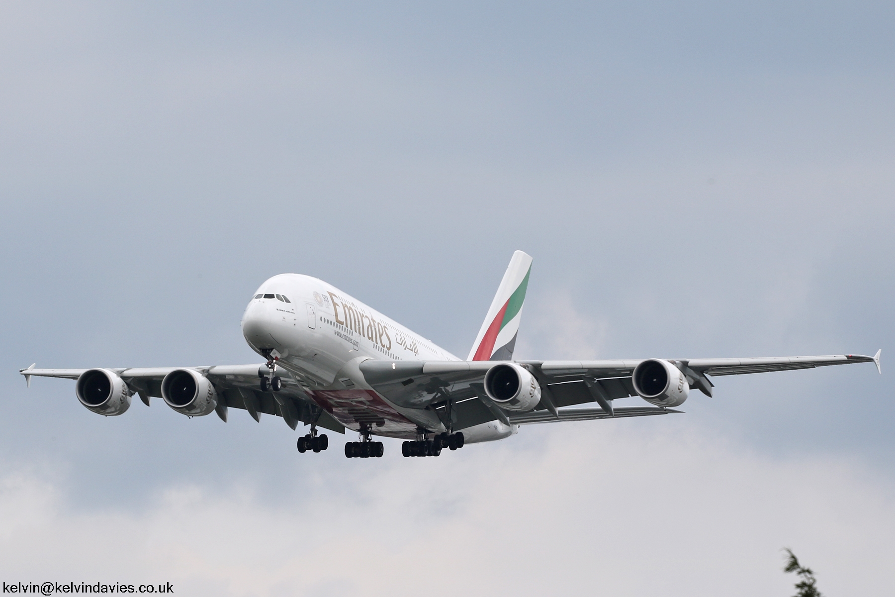 Emirates A380-861 A6-EUF