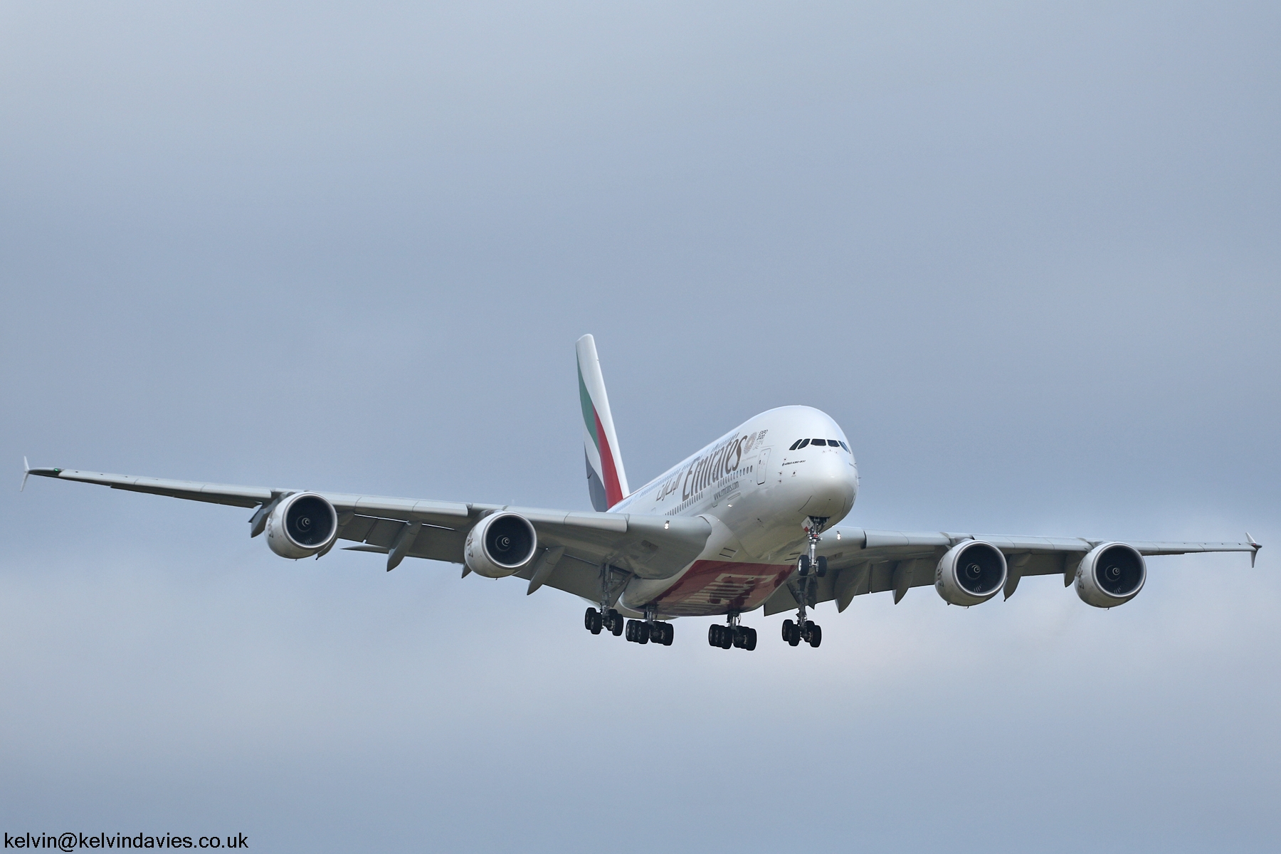 Emirates A380 A6-EUP