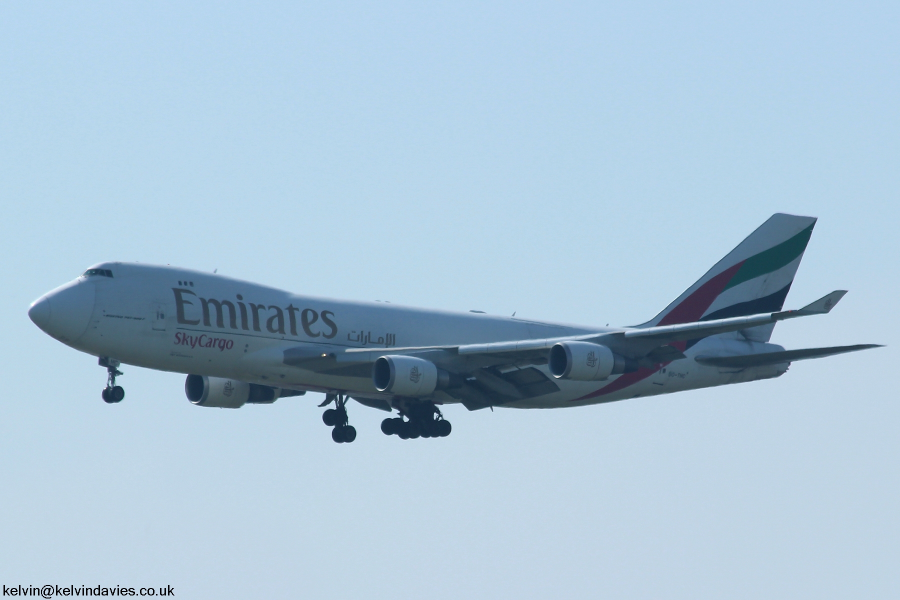 Emirates Cargo 747 OO-THC