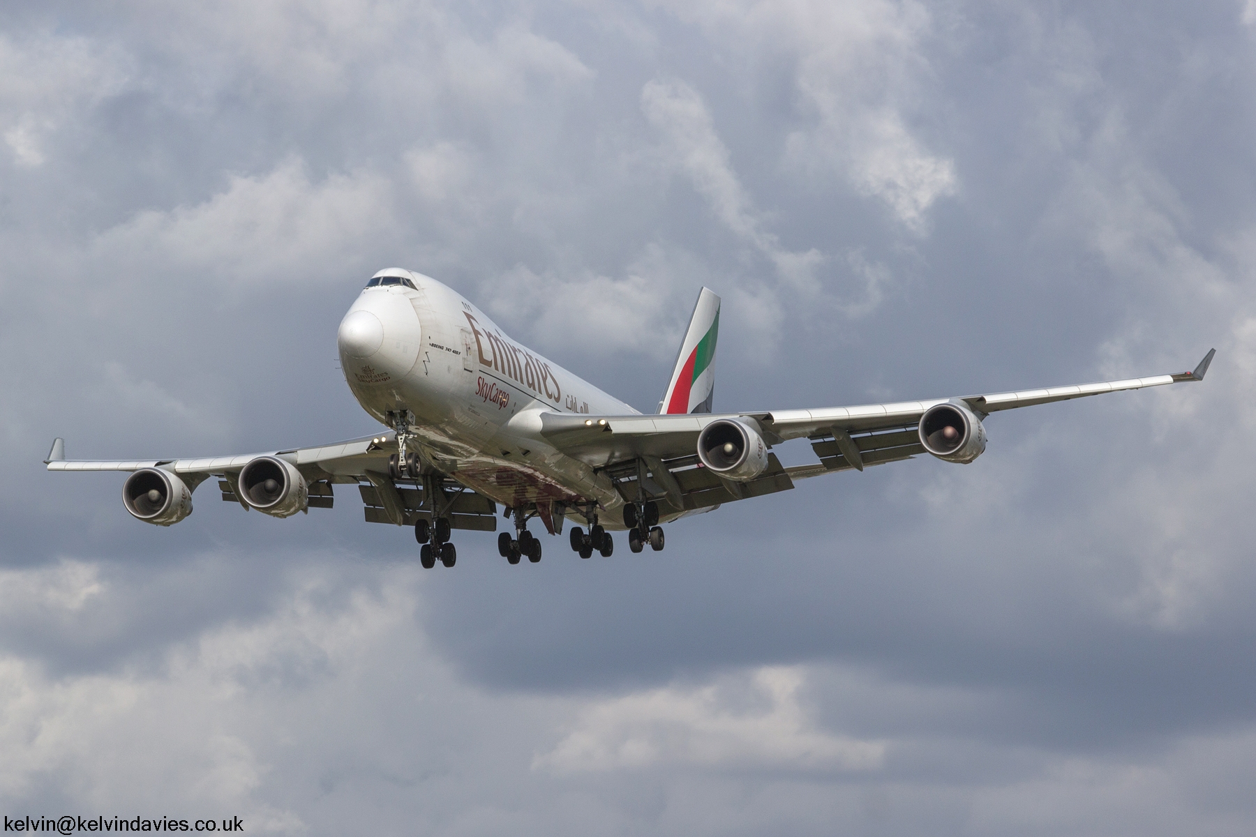 Emirates Cargo 747 OO-THD