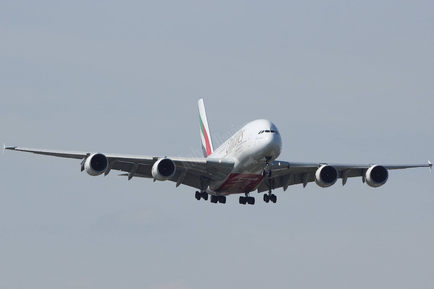 Emirates A380 A6-EEI