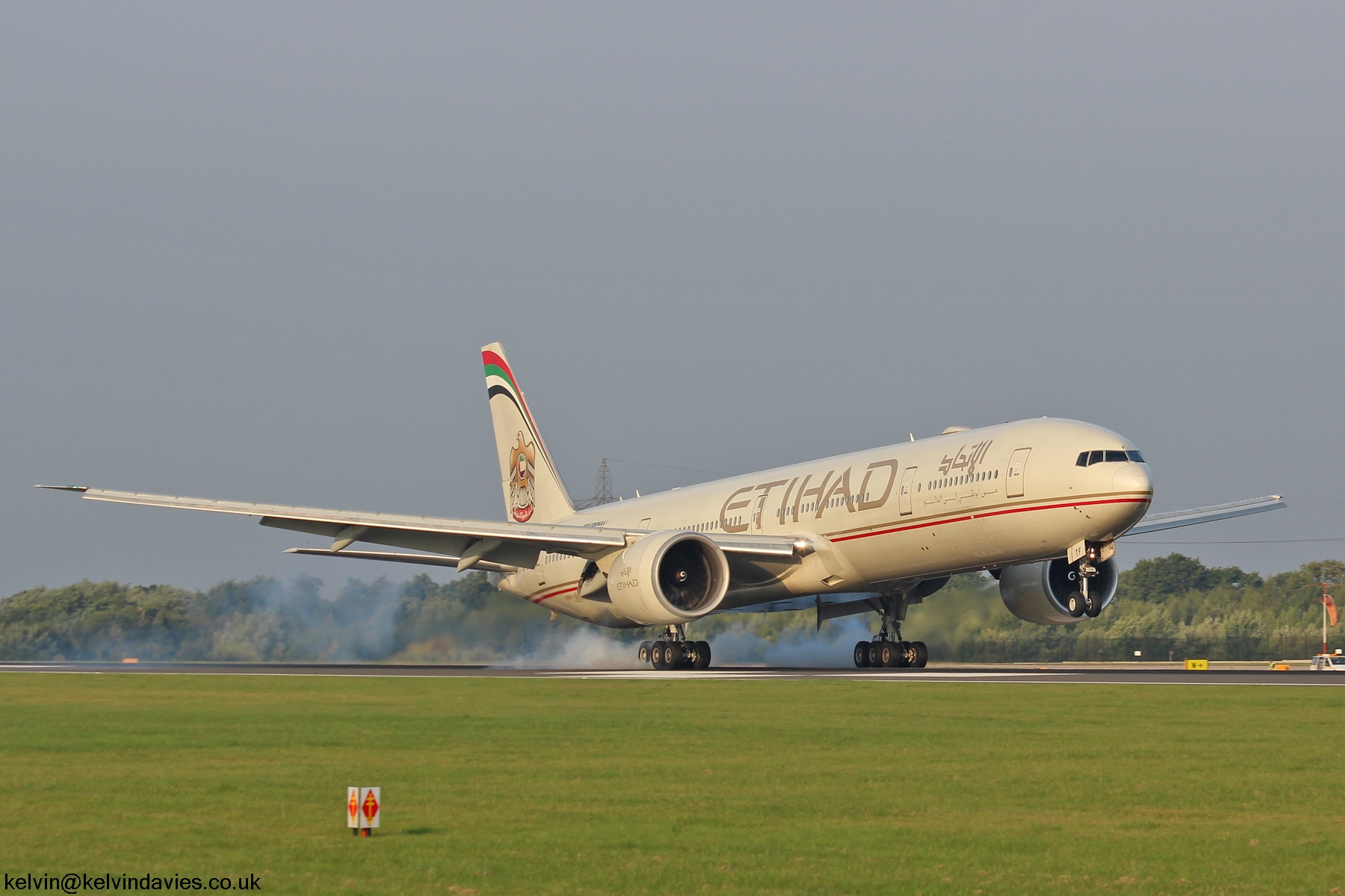 Etihad Airways 777 A6-ETF