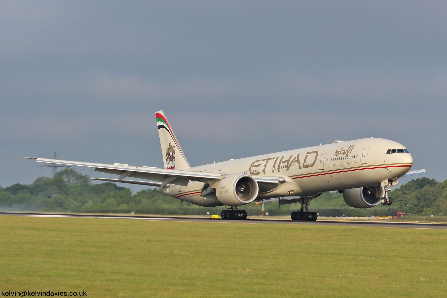 Etihad Airways 777 A6-ETQ