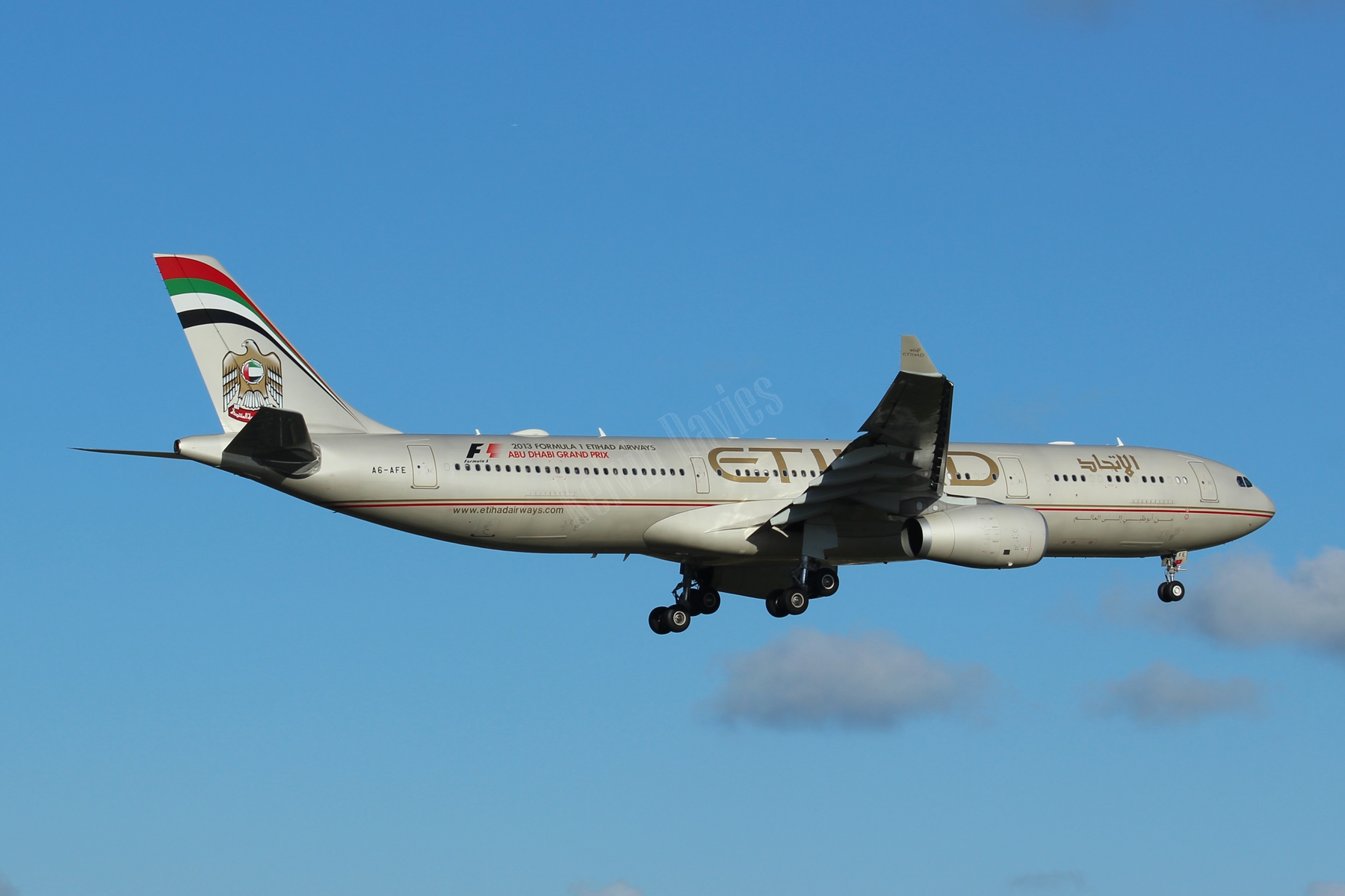 Etihad Airways A330 A6-AFE