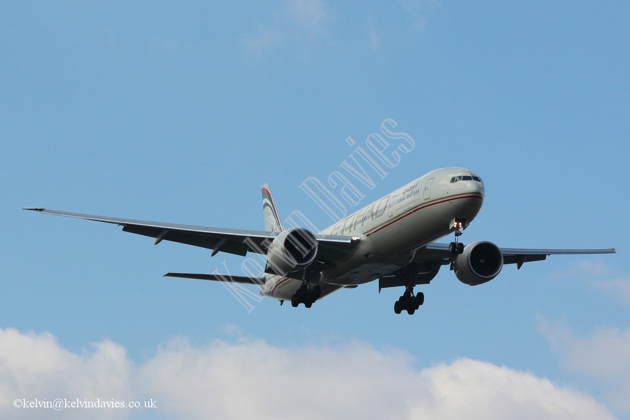 Etihad Airways 777 A6-ETK