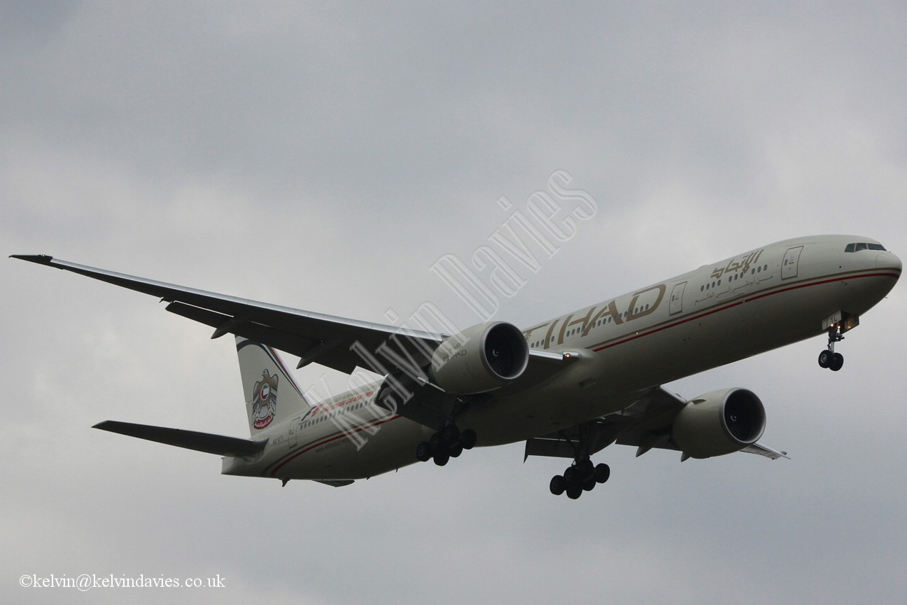 Etihad Airways 777 A6-ETL