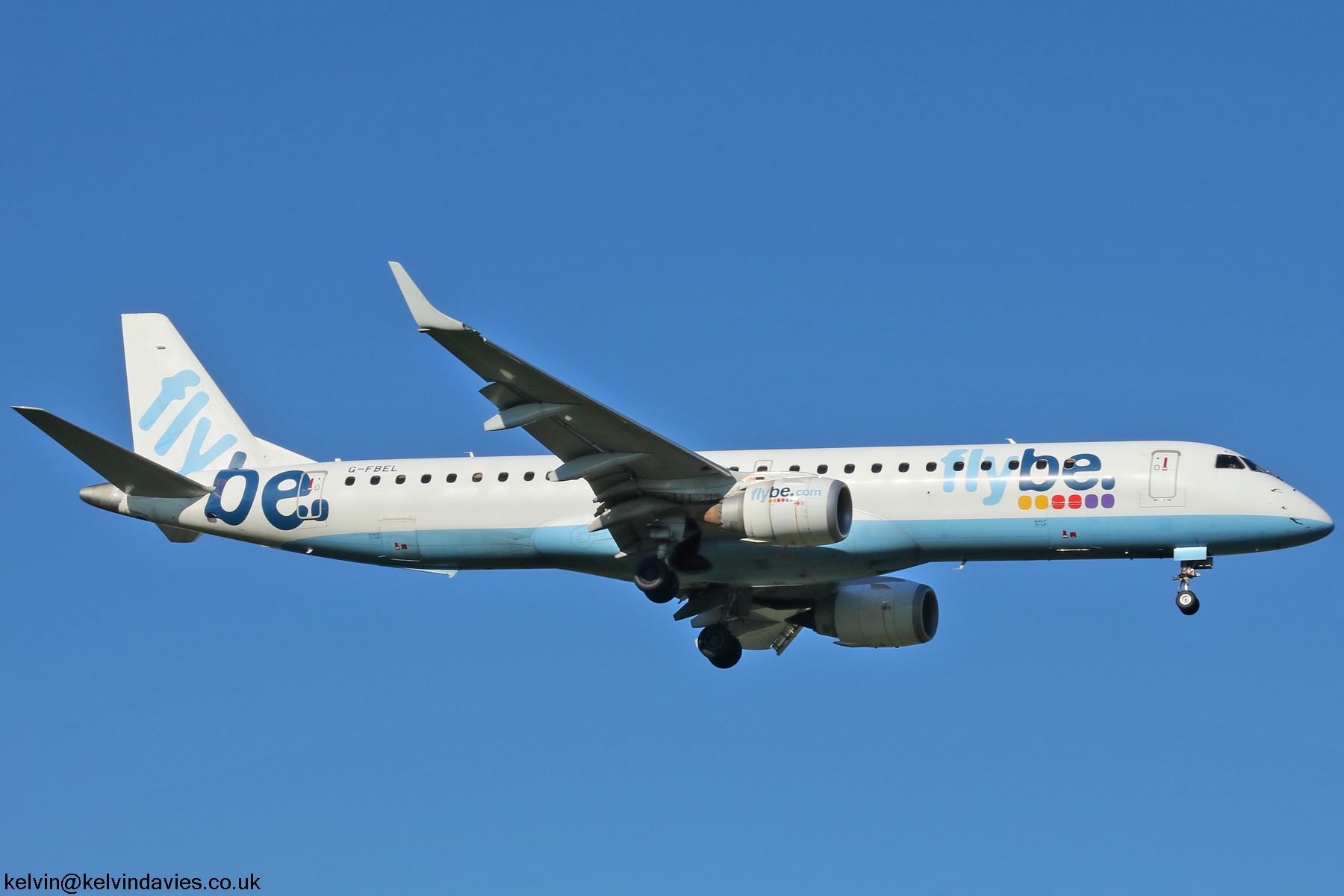 Flybe EMB-195 G-FBEL