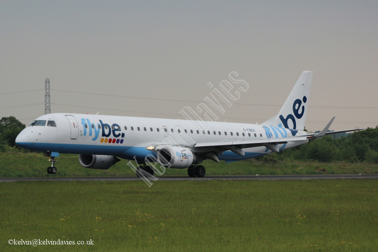 Flybe ERJ190 G-FBEK