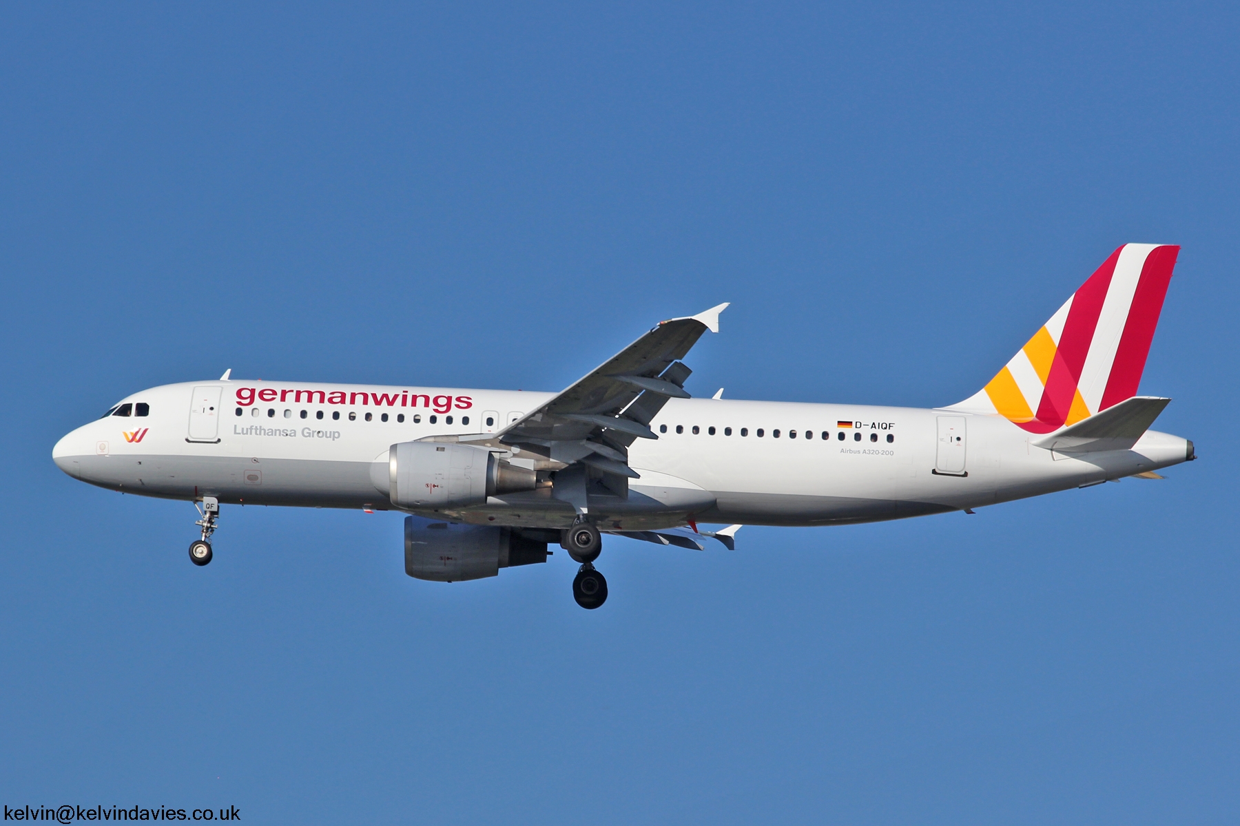 Germanwings A320 D-AIQF