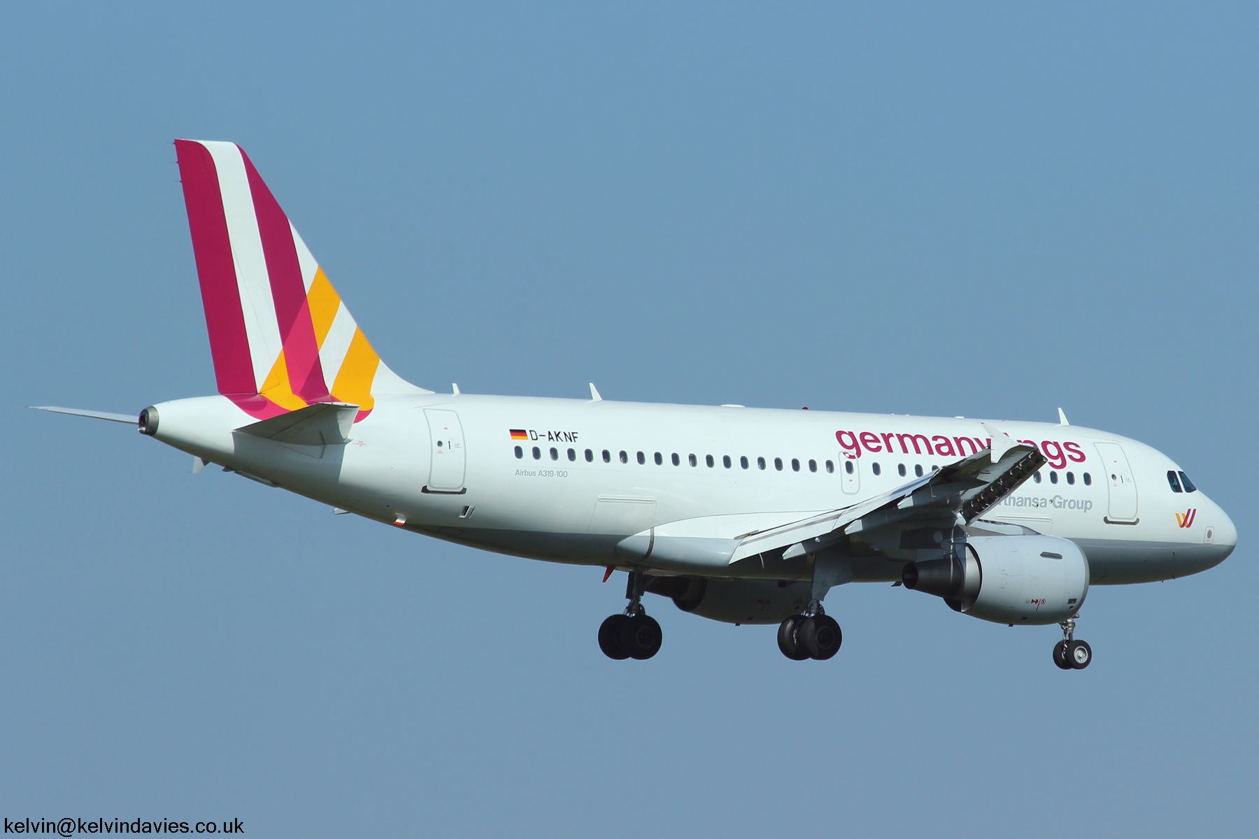 Germanwings A319 D-AKNF