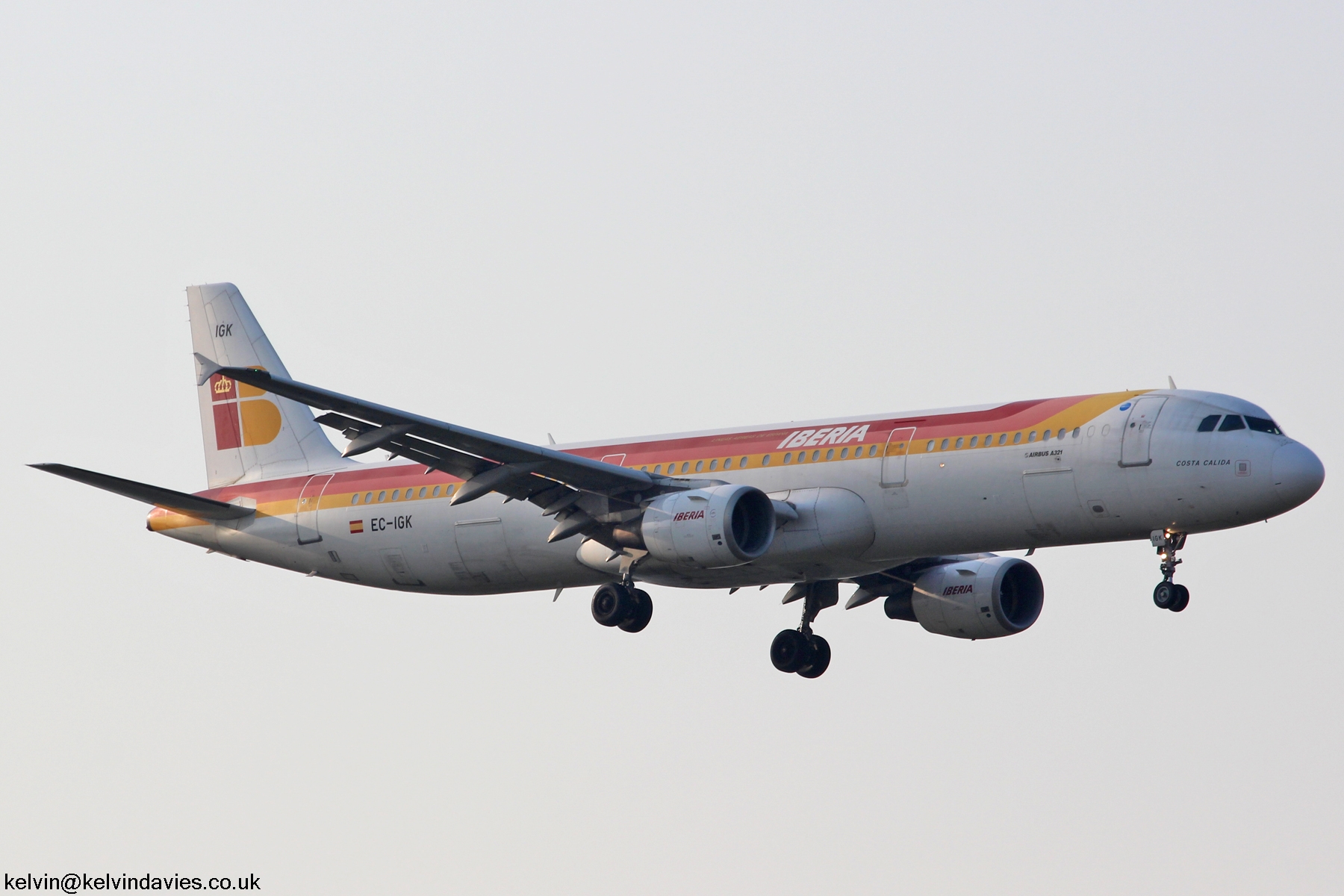 Iberia A321 EC-IGK