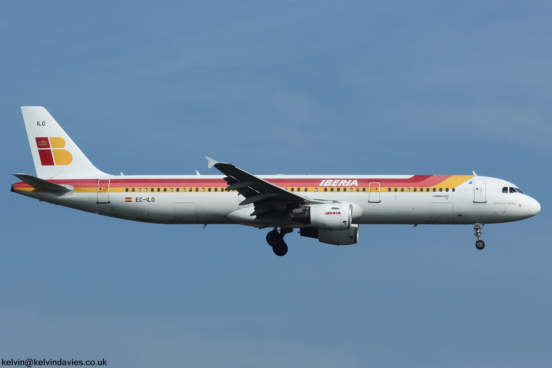 Iberia A321 EC-ILO