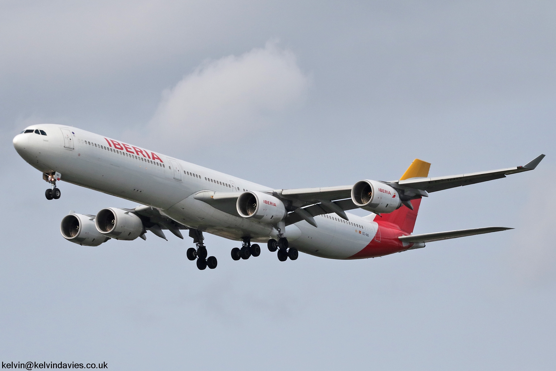 Iberia A340 EC-INO