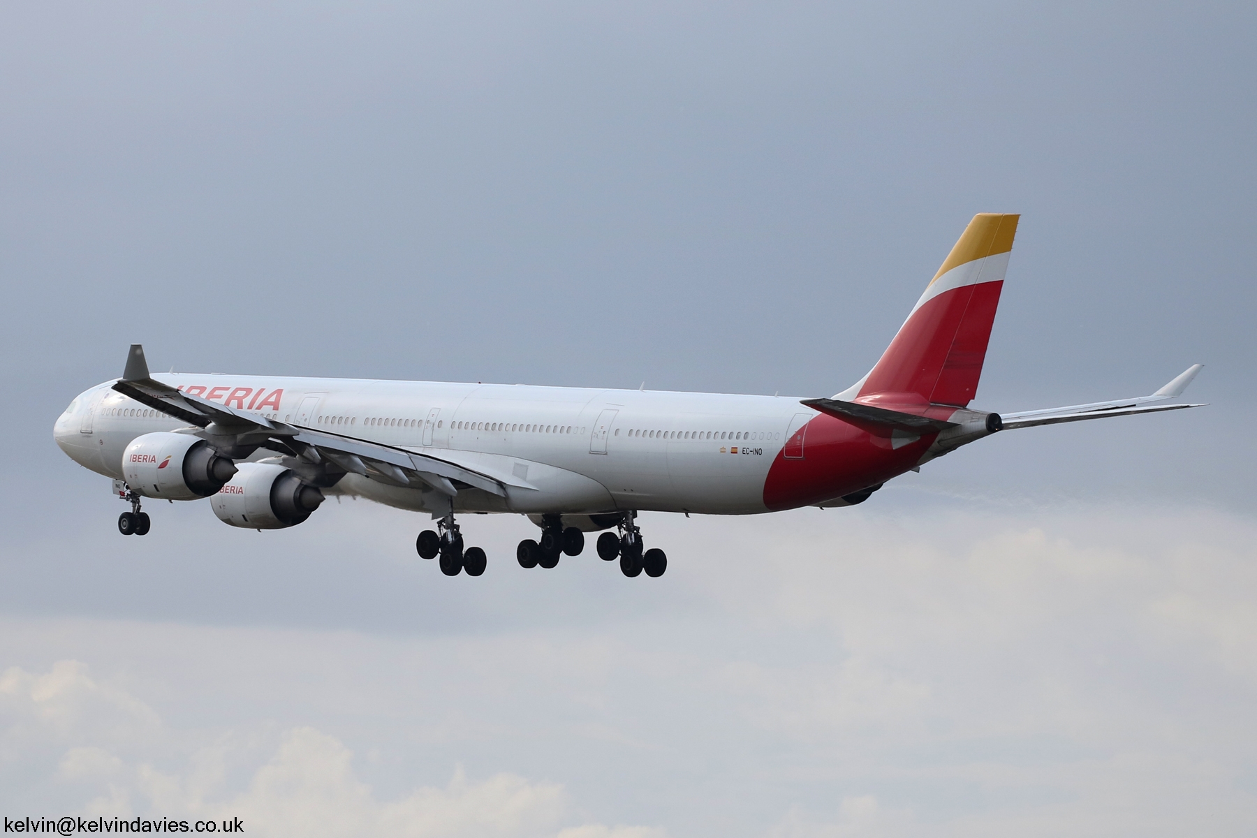 Iberia A340 EC-INO