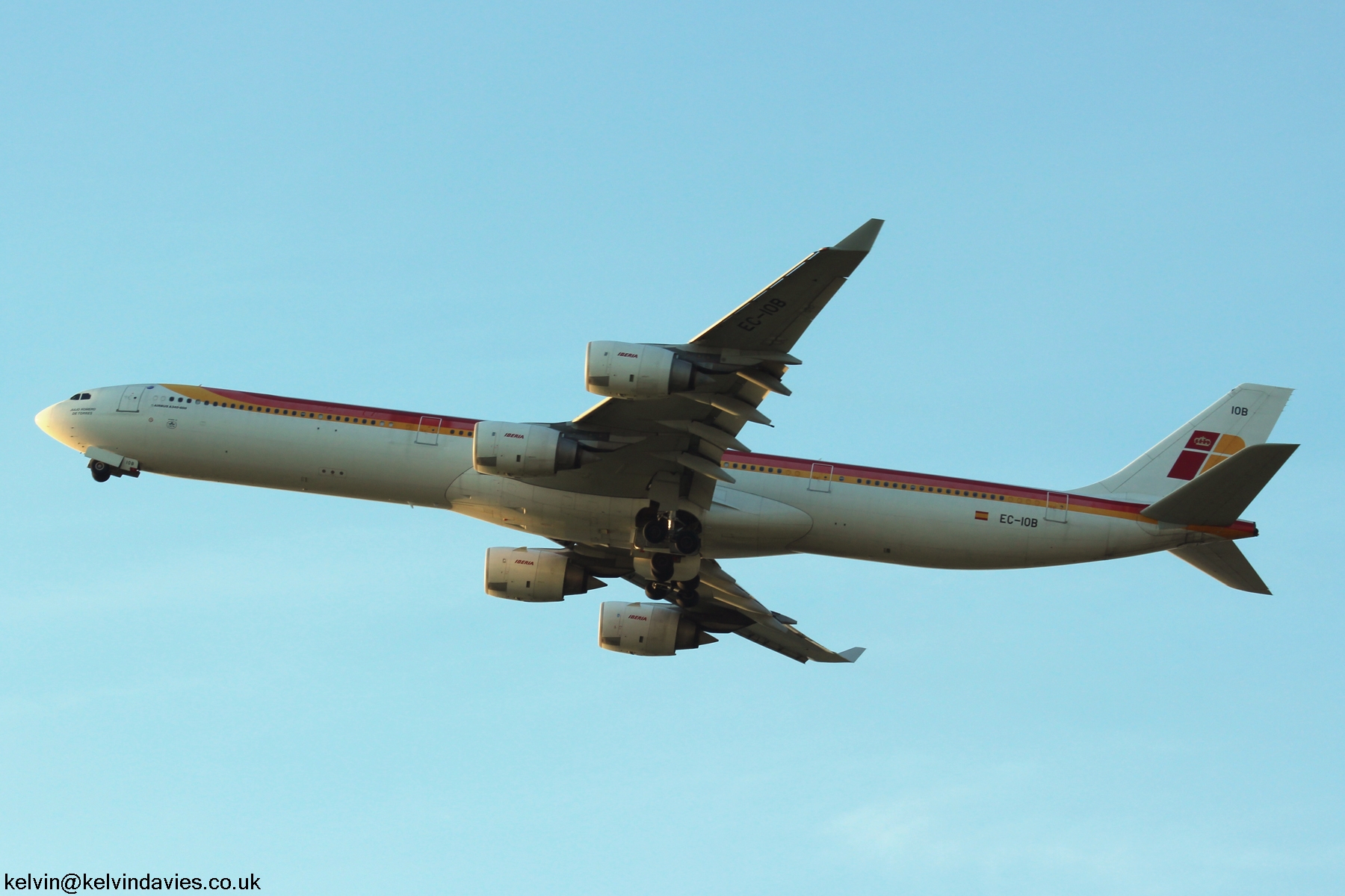 Iberia A340 EC-IOB