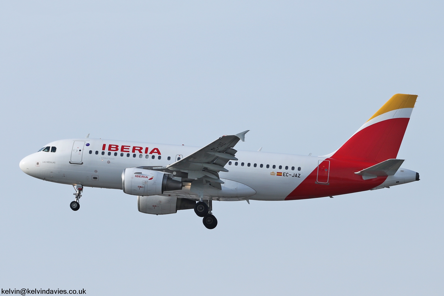 Iberia A319 EC-JAZ