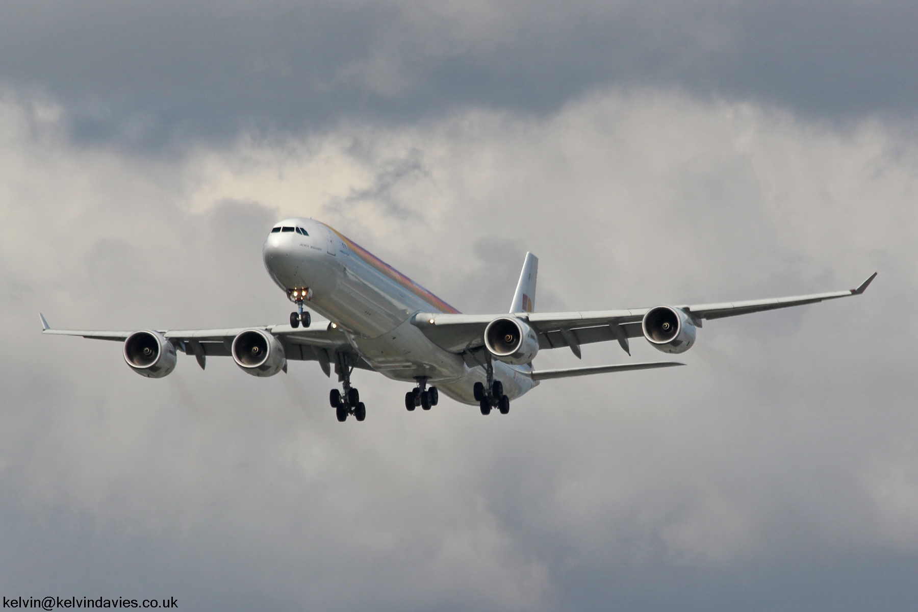 Iberia A340 EC-JFX