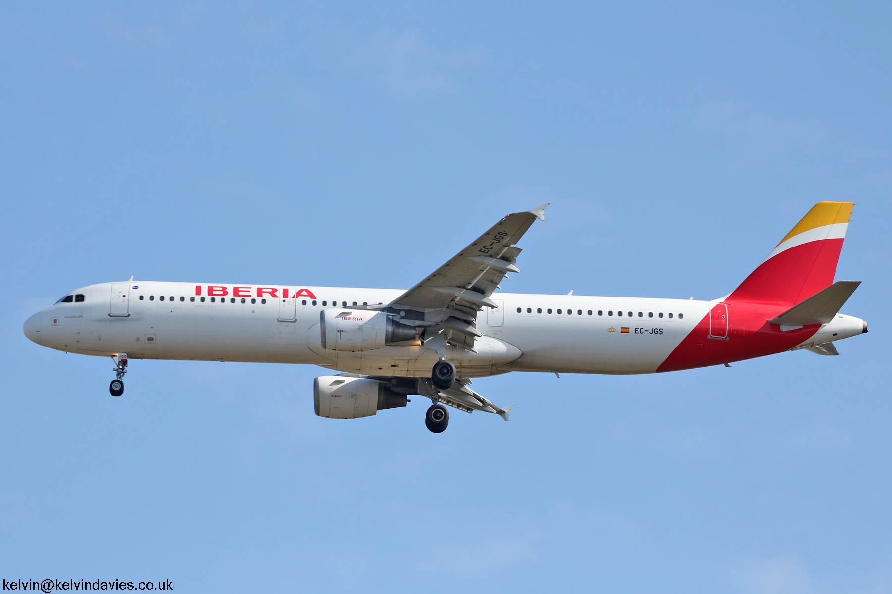 Iberia A321 EC-JGS