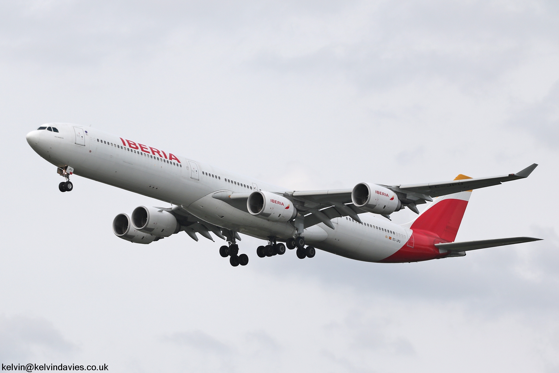 Iberia A340 EC-JPU