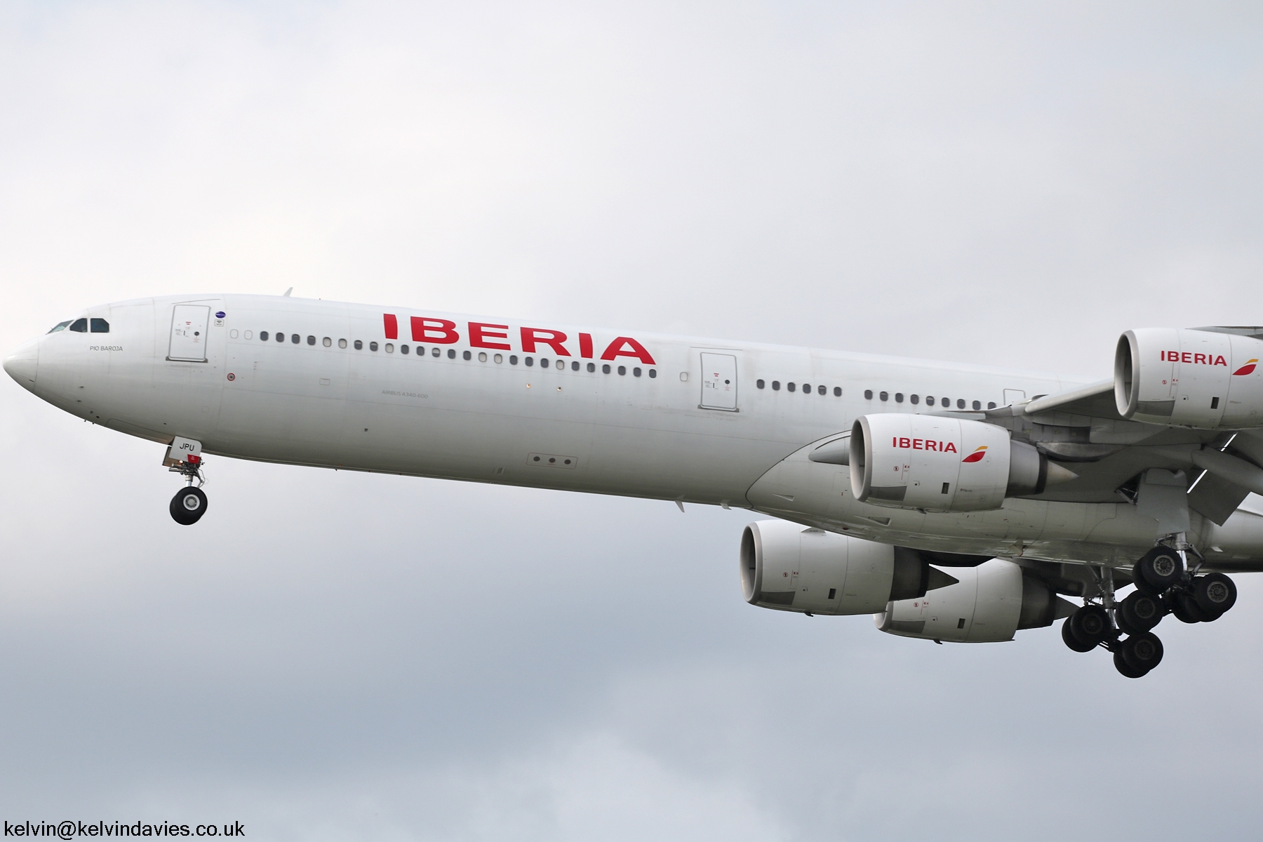 Iberia A340 EC-JPU