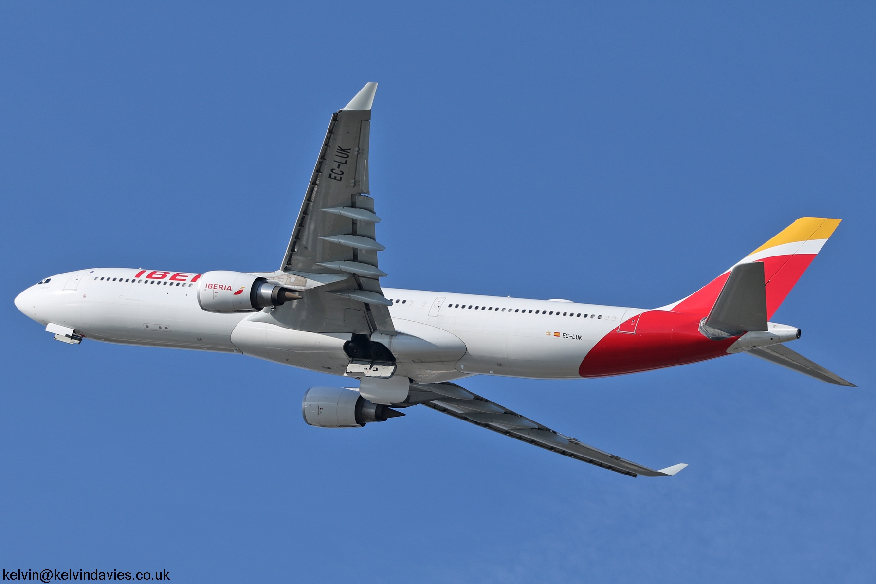 Iberia A330 EC-LUK