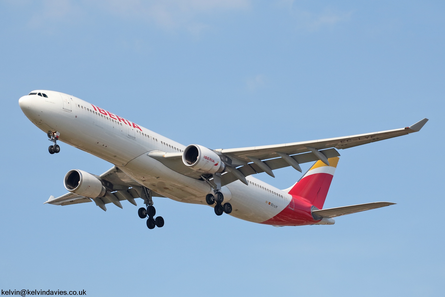 Iberia A330 EC-LYF