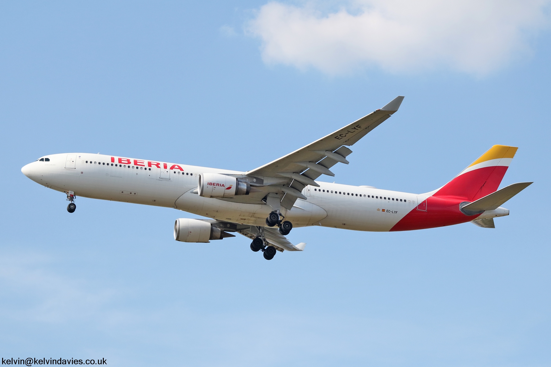 Iberia A330 EC-LYF