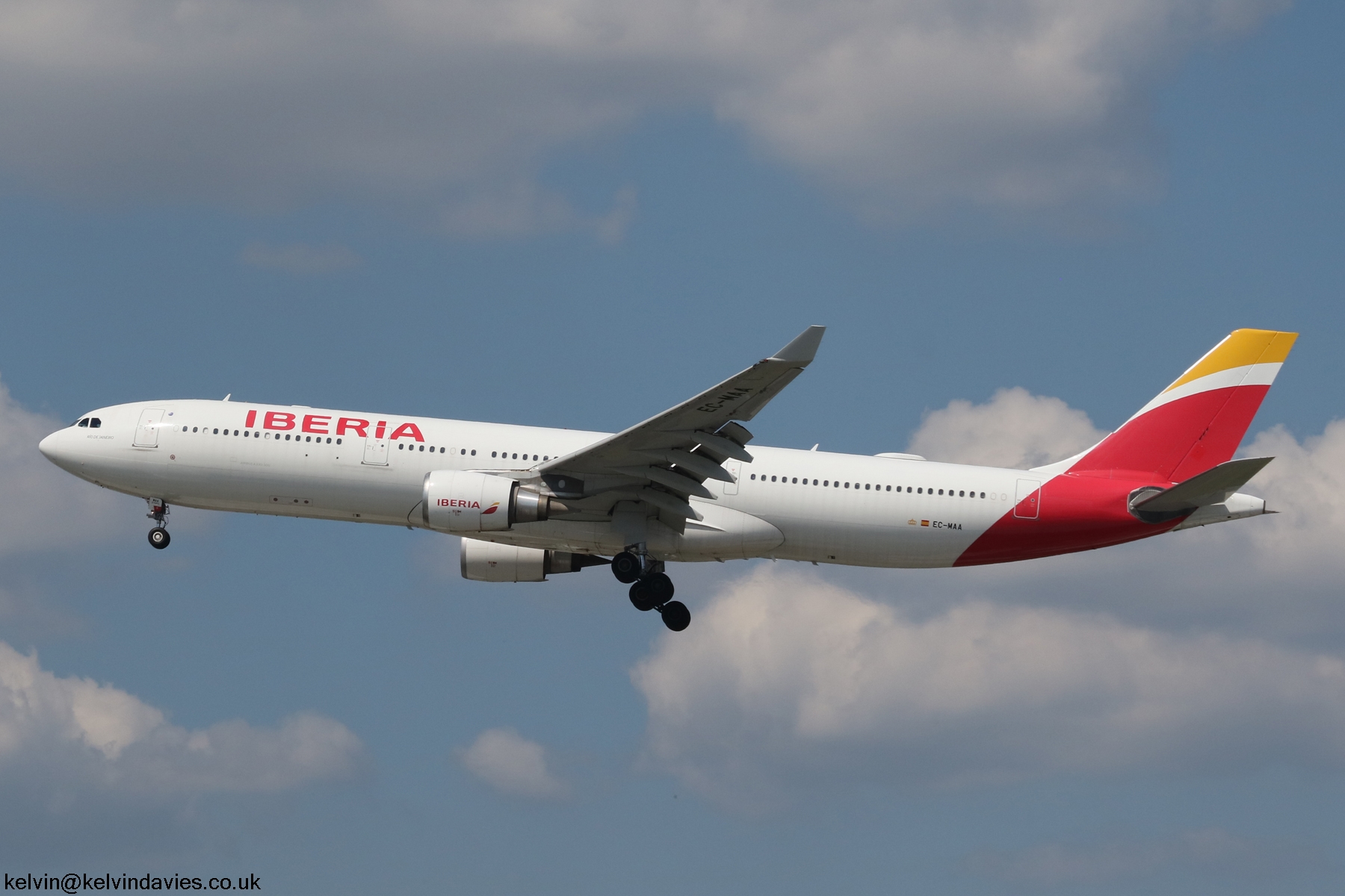 Iberia A330 EC-MAA