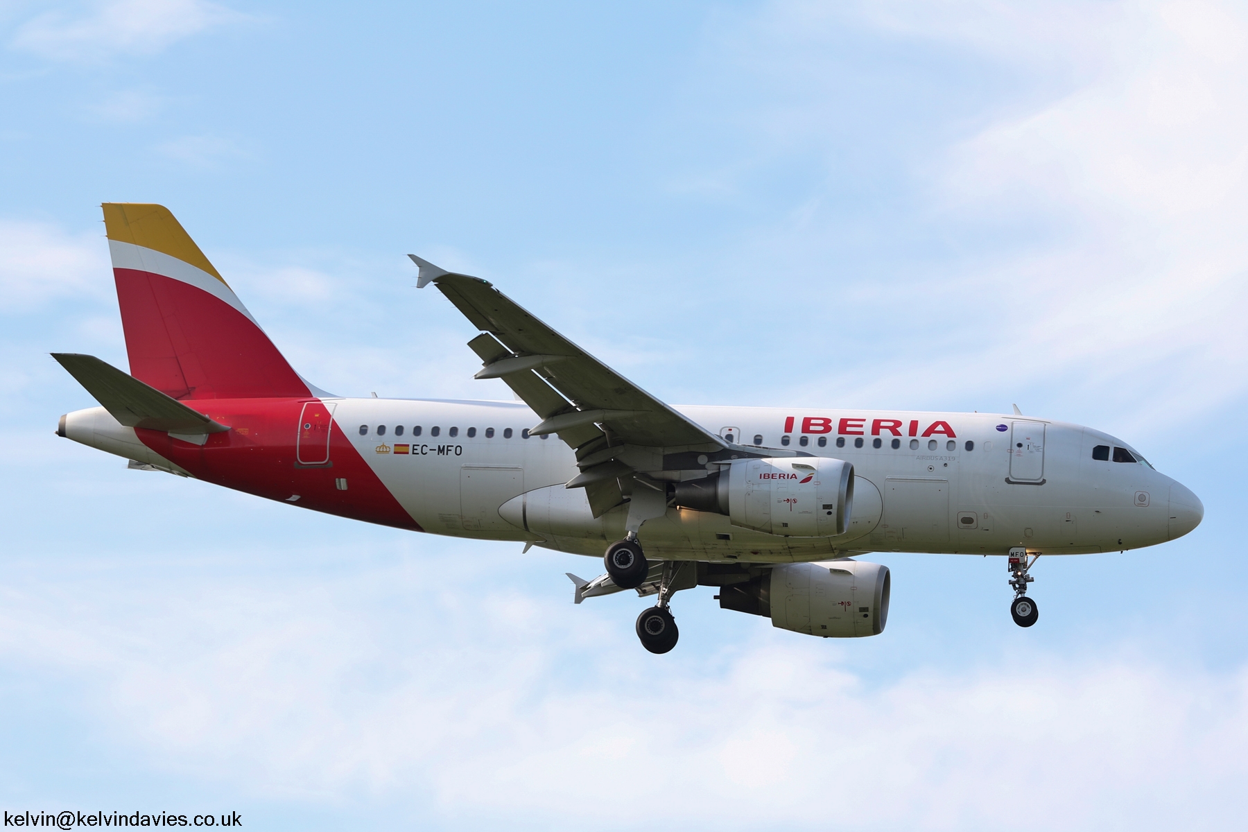 Iberia A319 EC-MFO