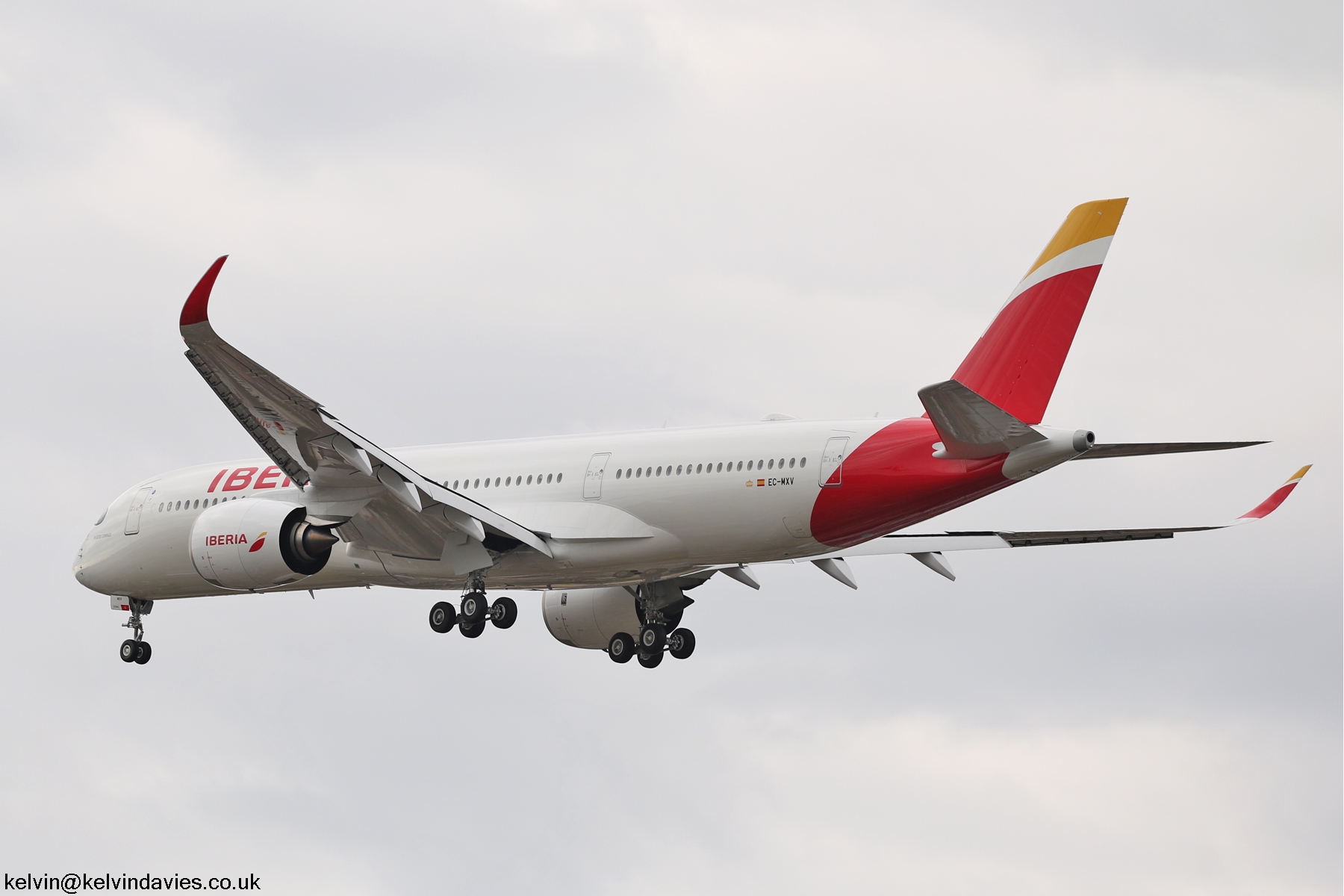 Iberia A350 EC-MXV