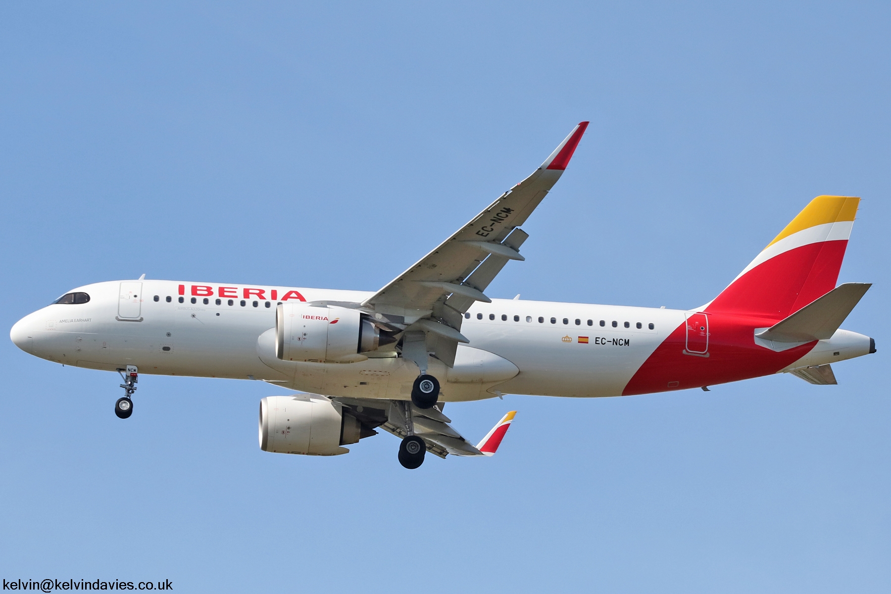 Iberia A320 NEO EC-NCM