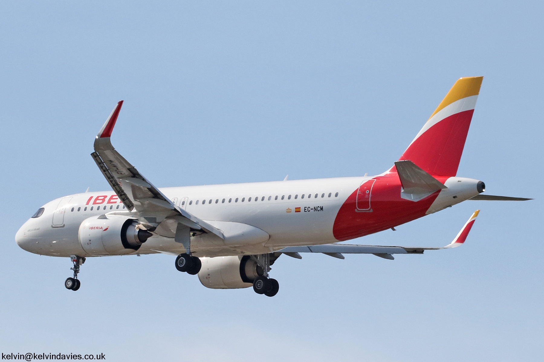 Iberia A320 NEO EC-NCM