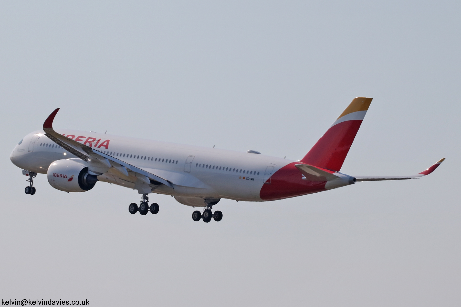 Iberia A350 EC-NIG