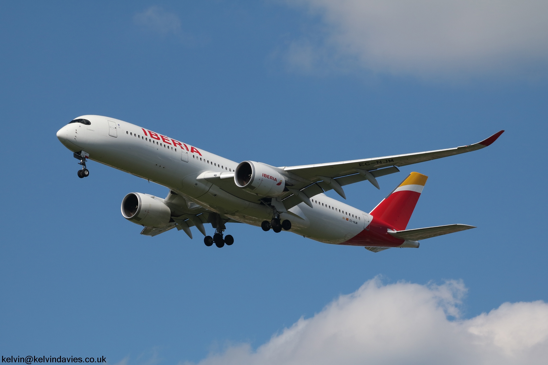 Iberia A350 EC-NJM