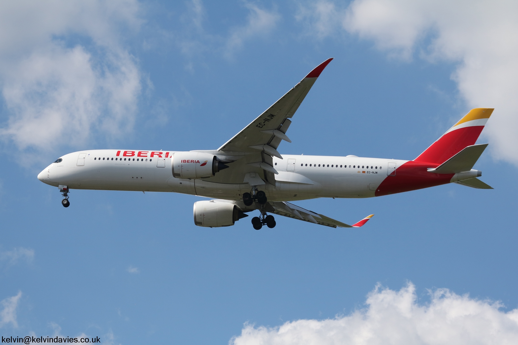 Iberia A350 EC-NJM