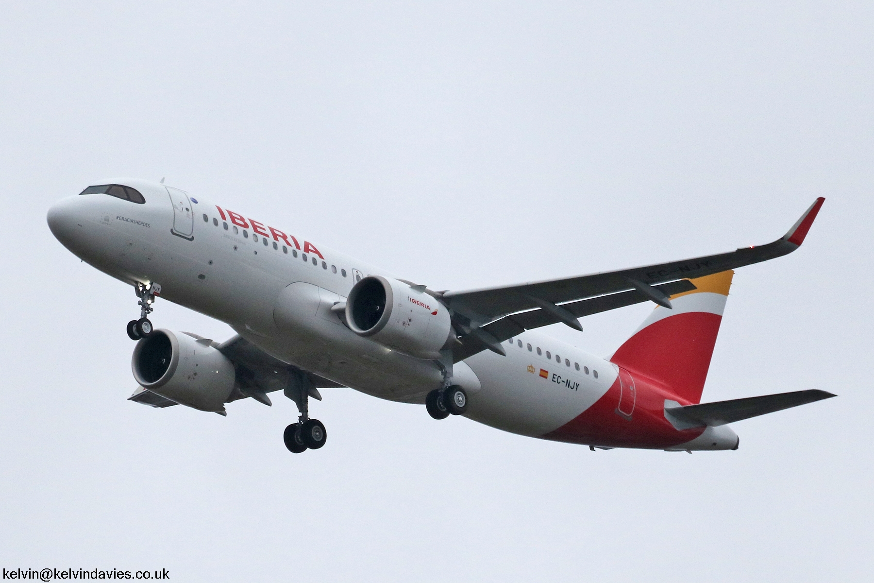 Iberia A320-NEO EC-NJY