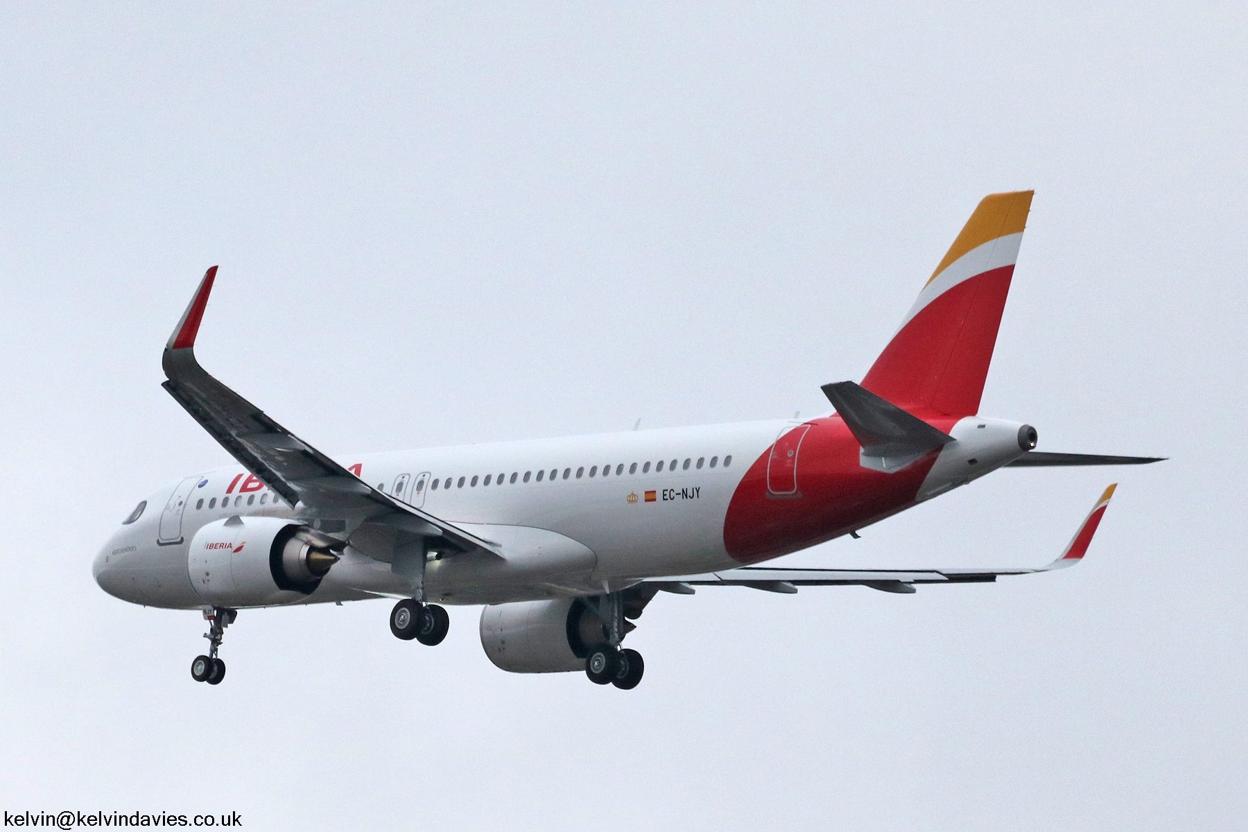 Iberia A320-NEO EC-NJY