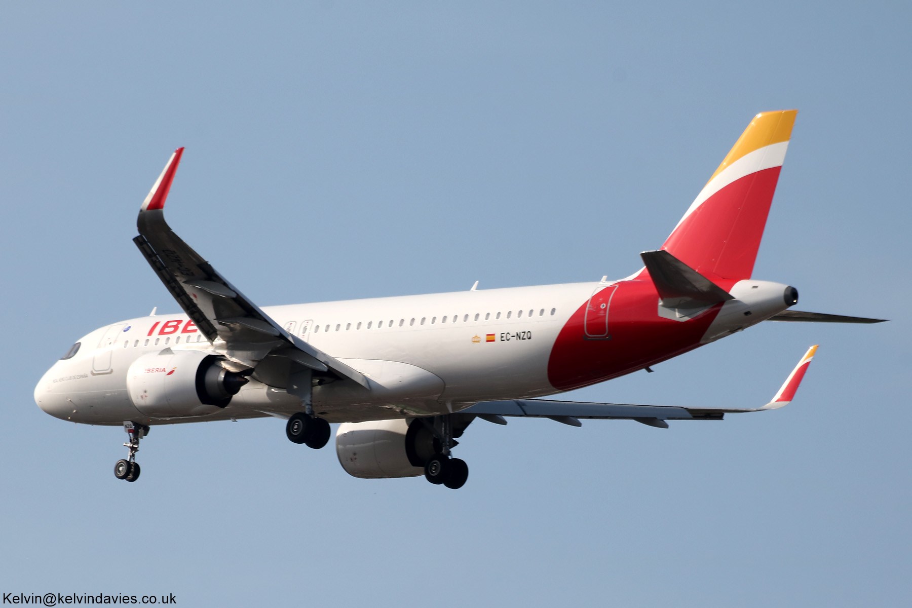 Iberia A320NEO EC-NZQ