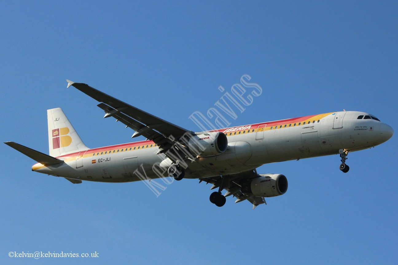 Iberia A321 EC-JLI