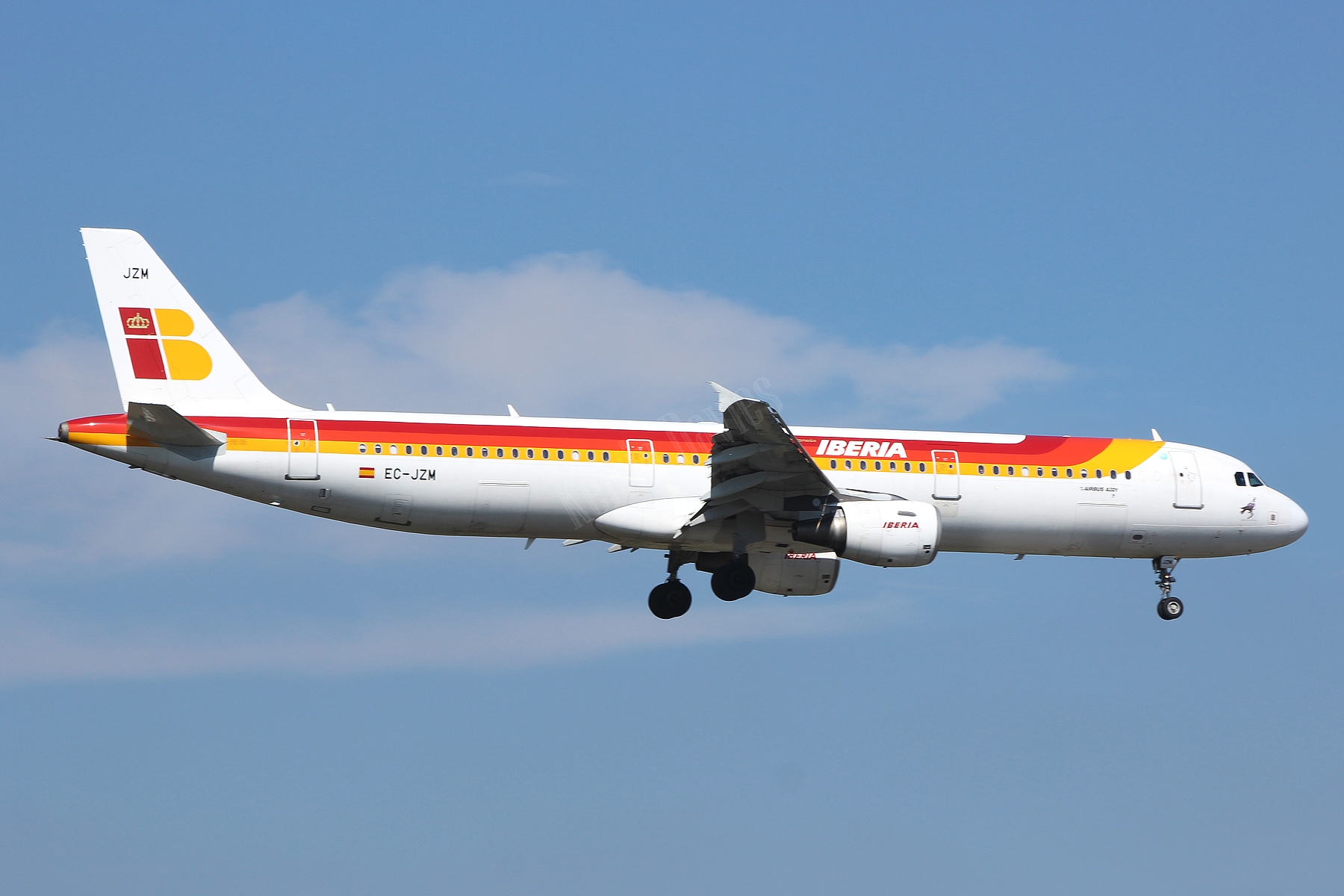 Iberia A321 EC-JZM