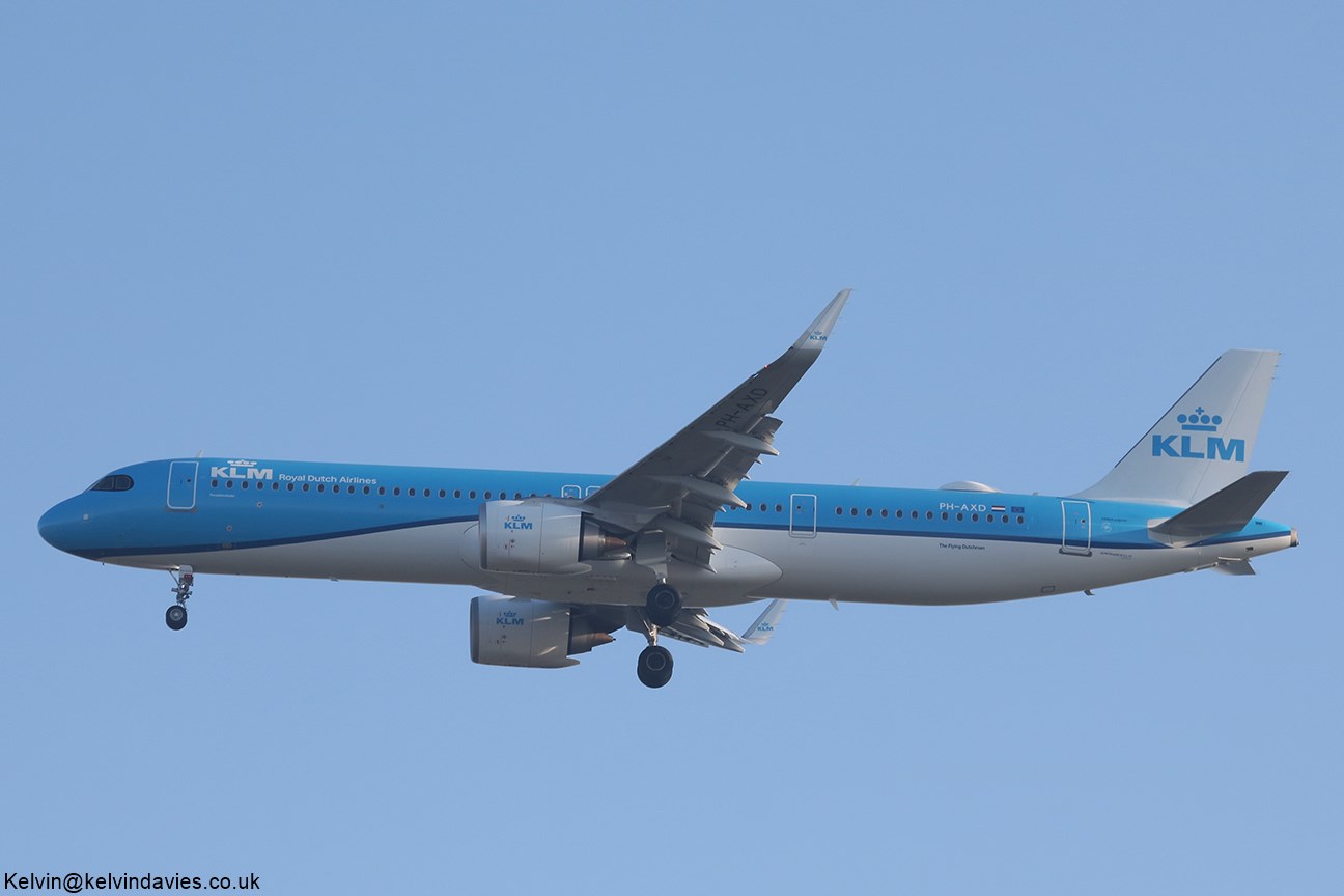 KLM A321 NEO PH-AXD