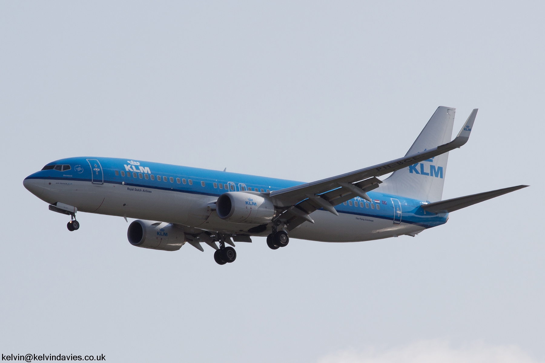 KLM 737NG PH-BCE