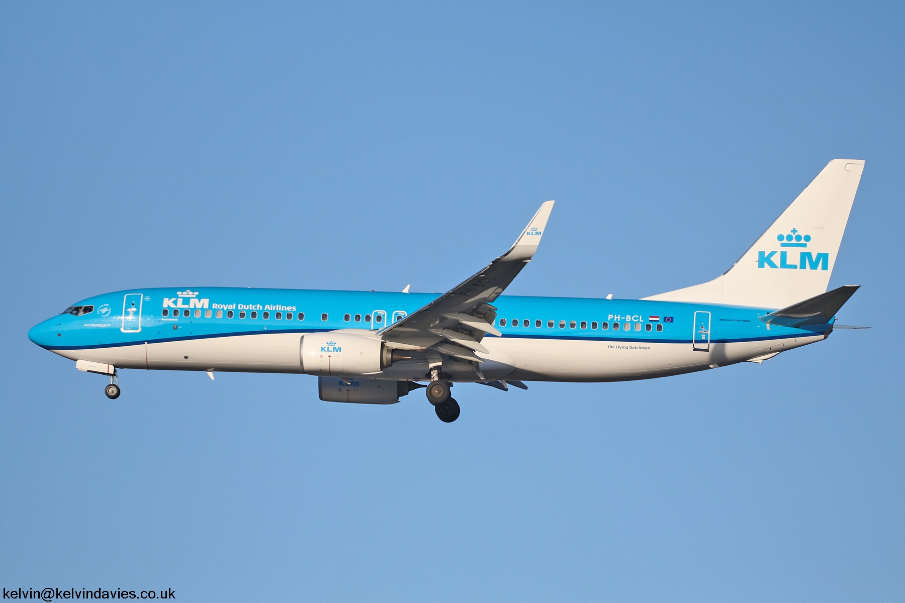 KLM 737NG-800 PH-BCL