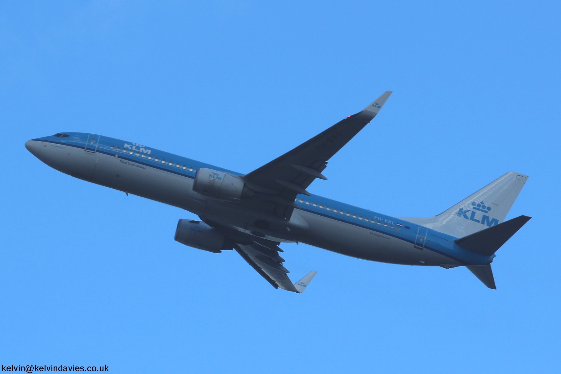 KLM 737 PH-BXL