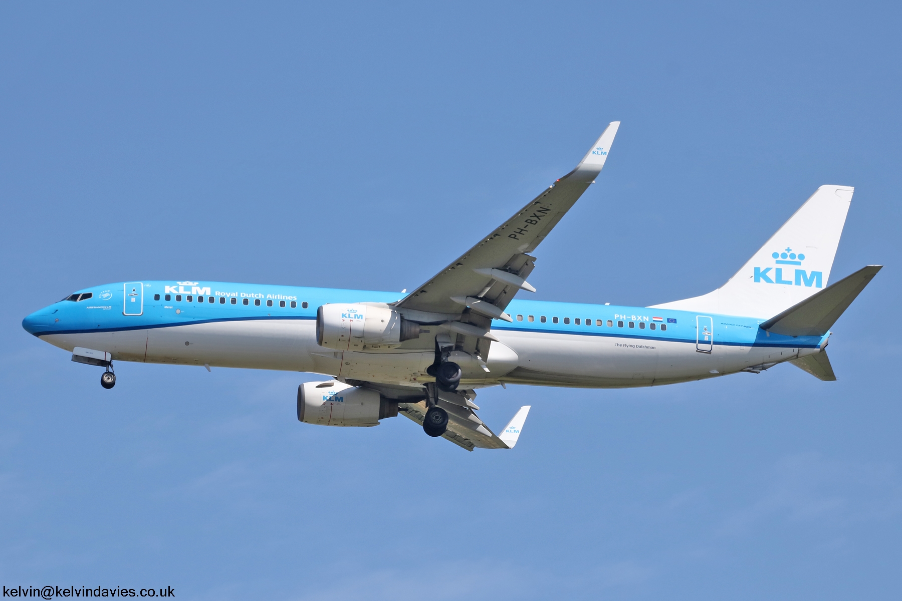 KLM 737NG PH-BXN