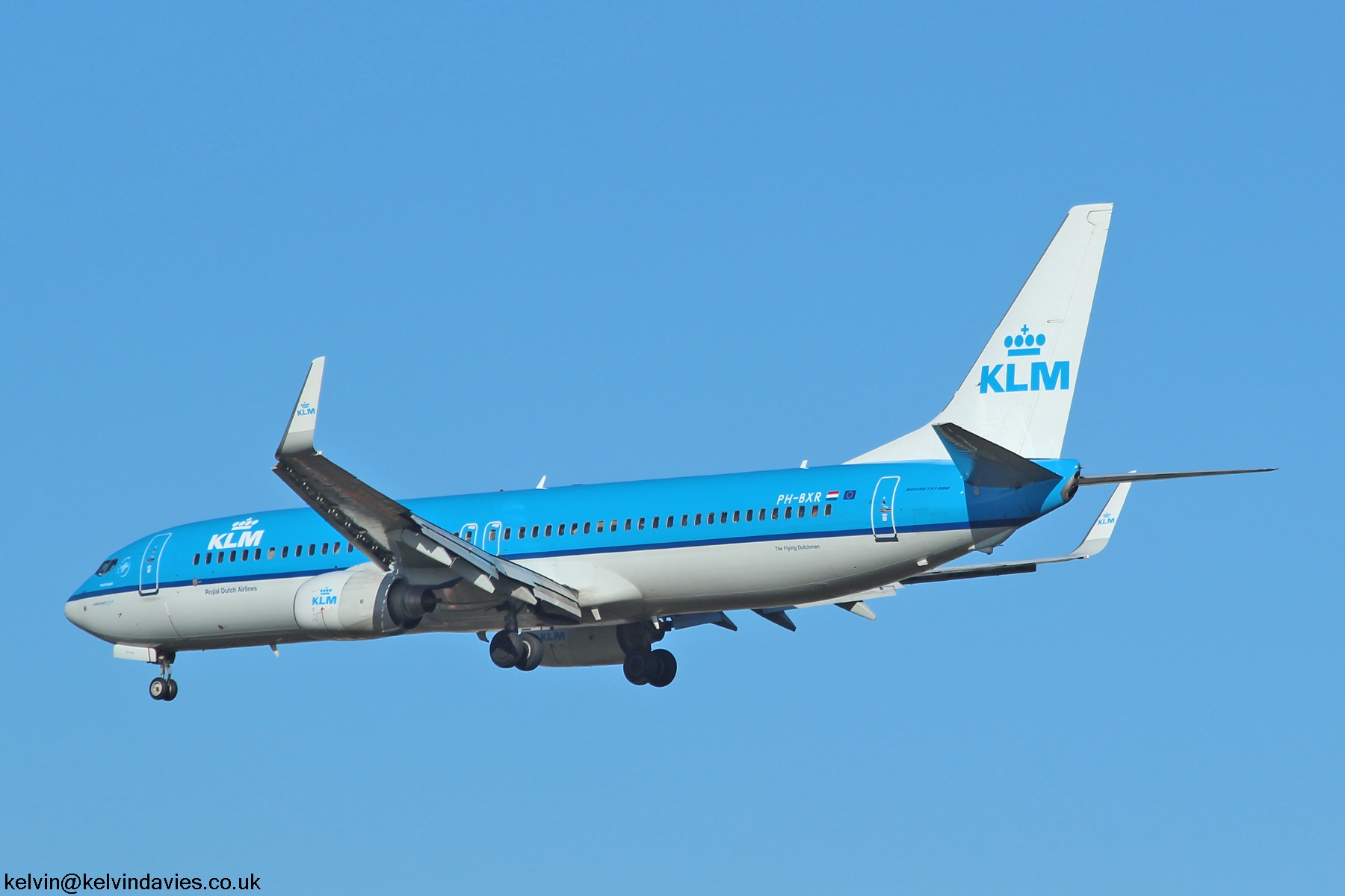 KLM 737 PH-BXR